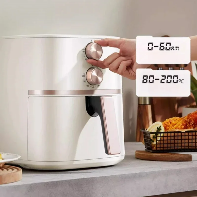 Midea 220V Air Fryer Household 5L Multifunctional Air Electric Fryer French Fries Machine Electric Oven All-in-one 4