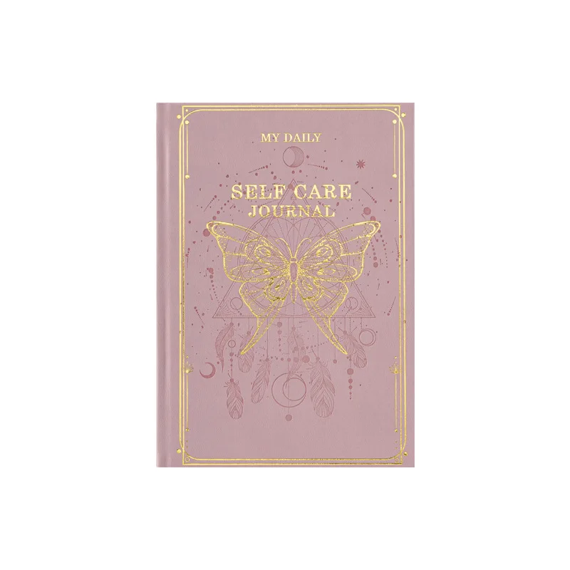 Elegant Gratitude Diary: Gilded Undated Planner for Mindfulness & Self-Reflection