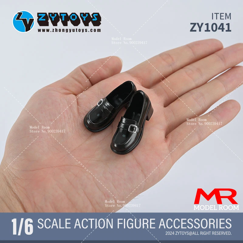 Zytoys-丸いつま先の革の靴,中空の靴,モデルフィット,12インチの