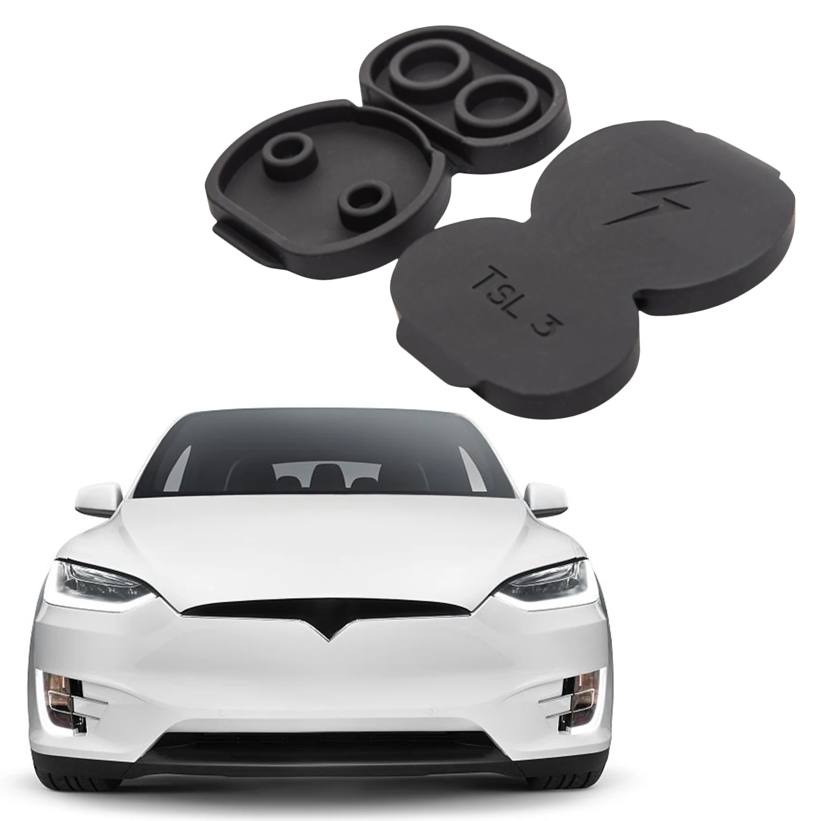 

New US Europe Plug For Tesla Model 3 Accessories Car Charging Port Dust Protective Cover Car Model Y Model3 Accessories Covers