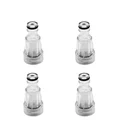 4Pcs Transparent