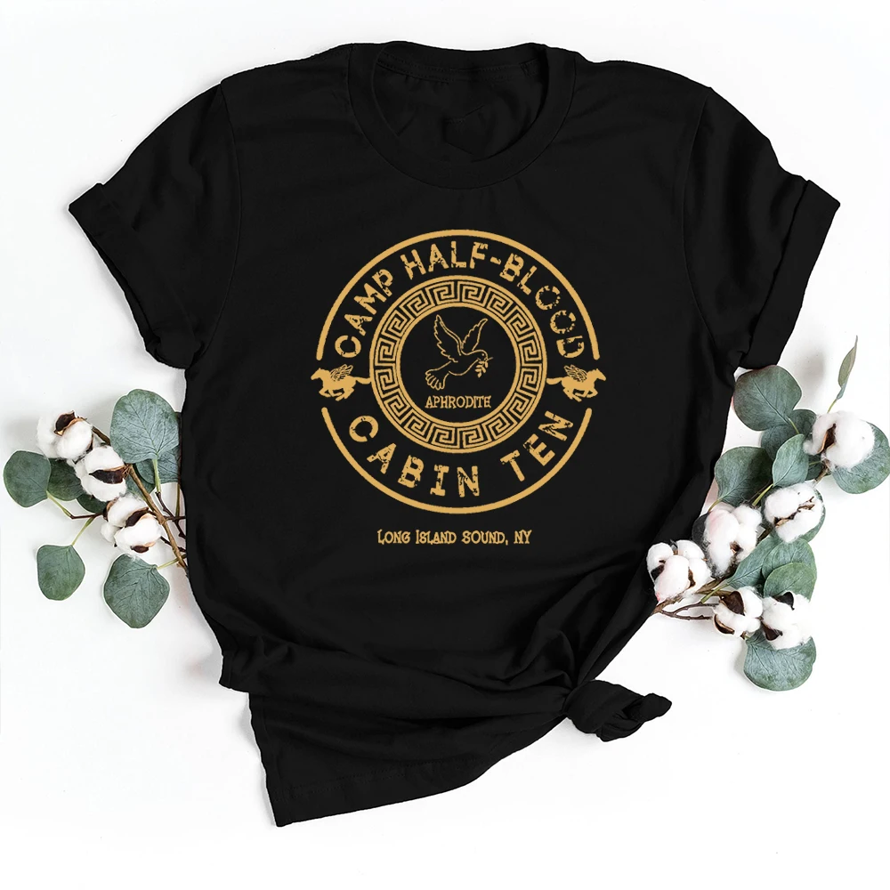קאפ ג 'קסון סווטשירט מחנה חצי גיבורי דם של אולימפוס ספר מאהב מתנה נשים בסיסיות חולצות וינטג