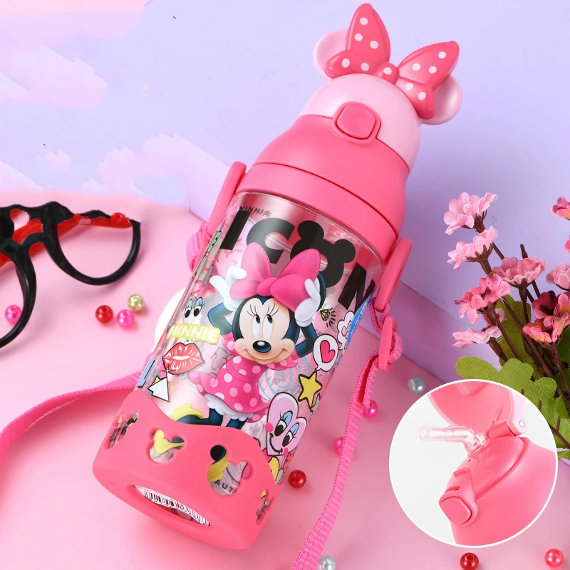 Disney Kids Sippy Cup Cartoon Cute, Juice Cup Straw Kids