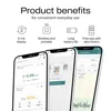 Aranet4 Home: Wireless Indoor Air Quality Monitor for Office or School (CO2, Temperature, Humidity and More) Portable 4