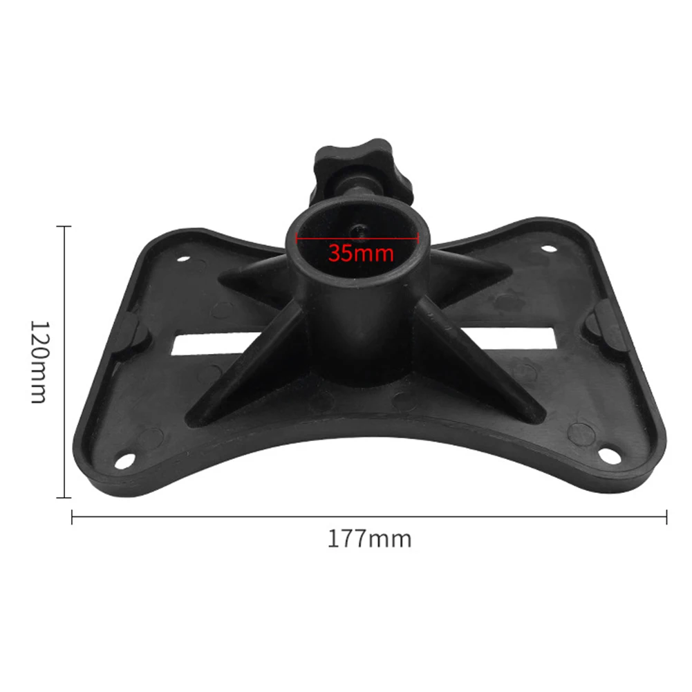 1pc 35mm Plastic Mount Tripod Pole Speaker Stand Adapter Top Cap Tray Audio Equipment Stands Mounts Bracket Accessories
