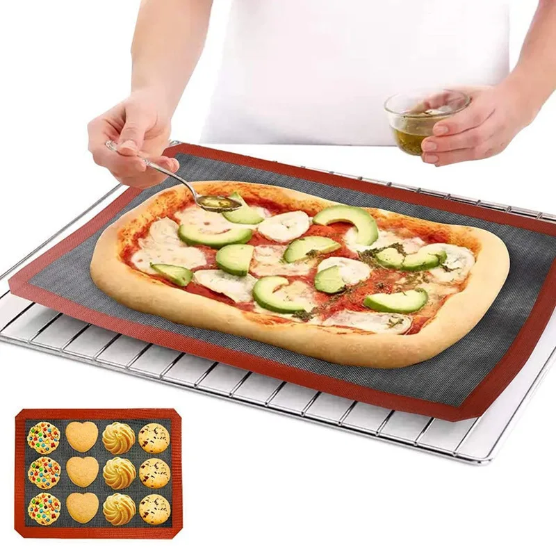 Household Silicone Mat Baking Tray Baking Net Mat Breathable Non
