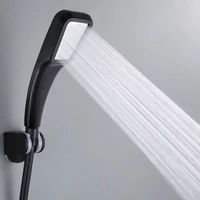 High Pressure Rainfall Shower Head Water Saving Black White Sprayer Nozzle Shower Head Bathroom Accessories 1