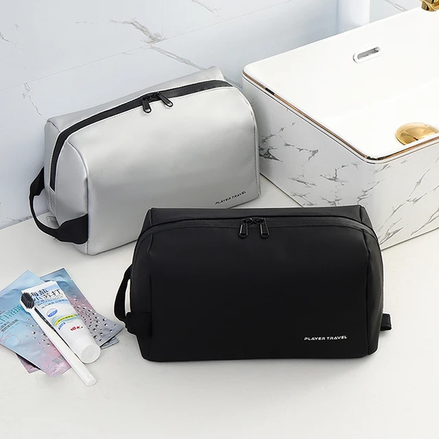 1pcs Waterproof Man Cosmetic Bag Large Capacity Handheld