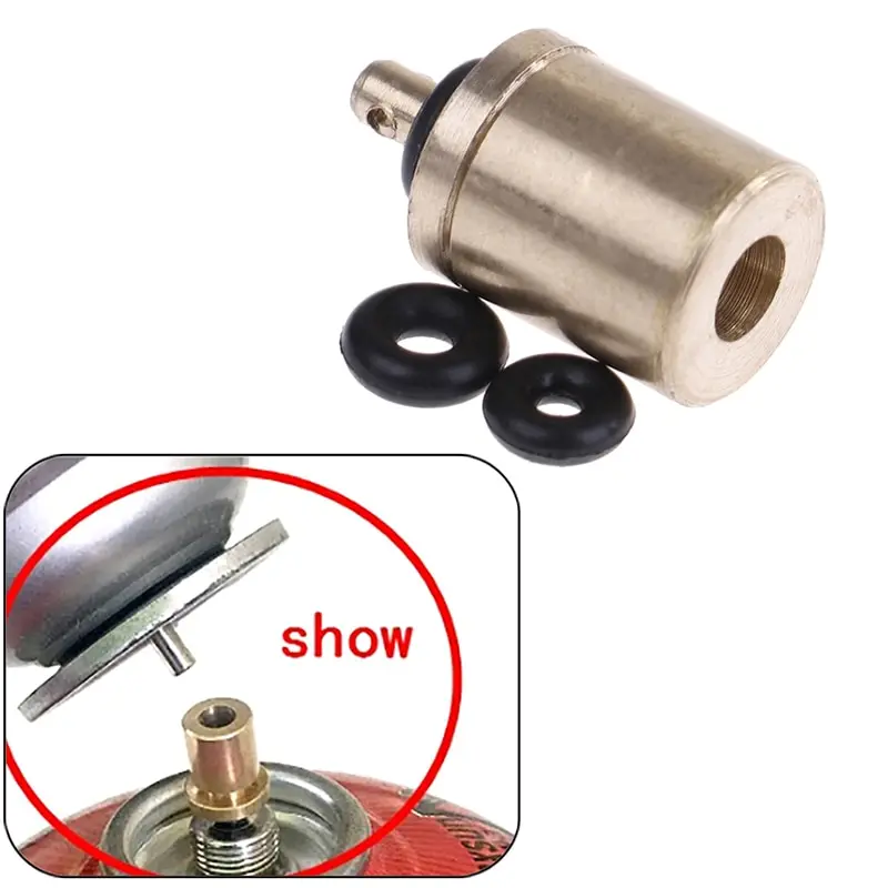 

Gas Refill Adapter Outdoor Camping Stove Gas Cylinder Gas Tank Gas Burner Accessories Hiking Inflate Butane Canister