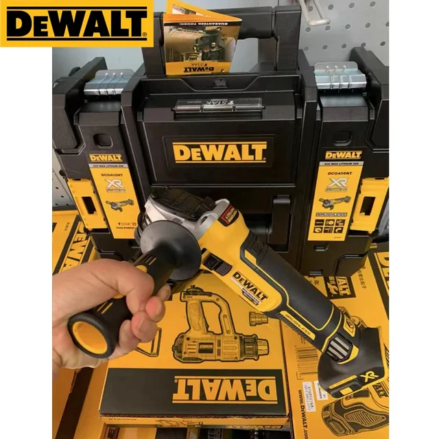 강력하고 편리한 Dewalt DCG405 각도 연마기로 다양한 작업을 쉽게 처리하세요.