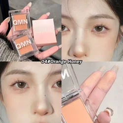 Matte White Nude Apricot Long-Lasting Eyeshadow Palette with Brightening Highlight Powder (04 Orange Honey)