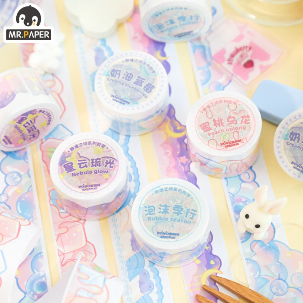 

Mr. Paper 4 стиля Kawaii васи ленты сладкий свежий стиль Руководство рукоделие декоративный материал ленты канцелярские принадлежности