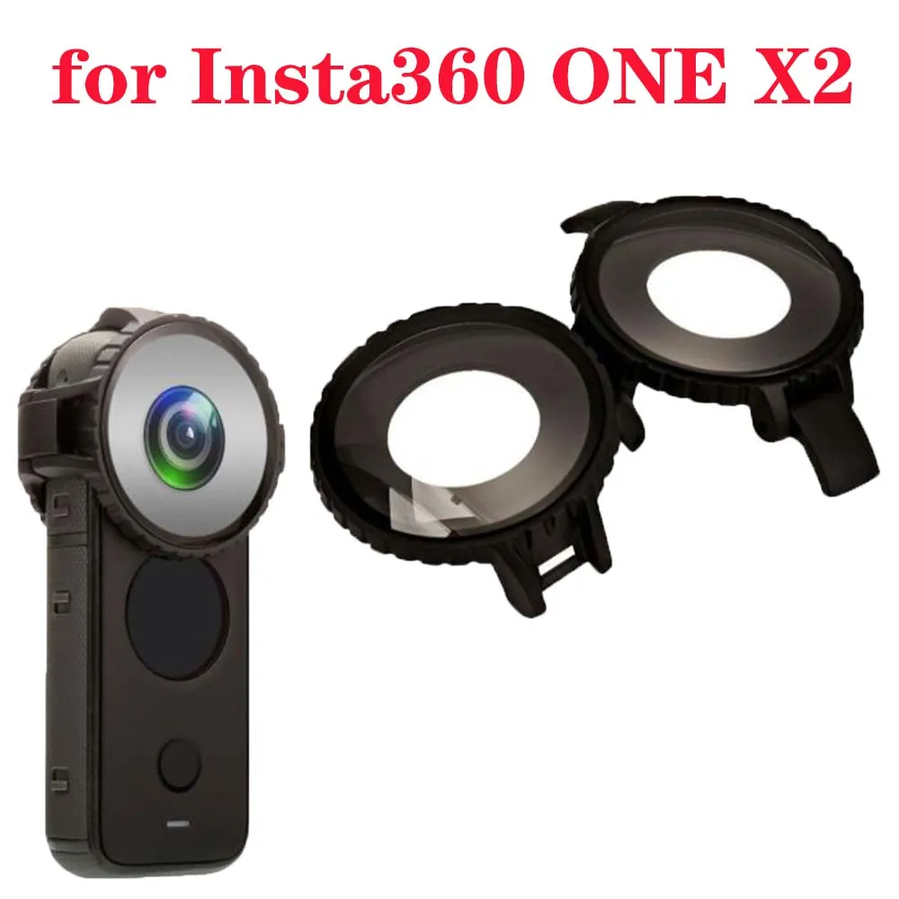 

Premium Lens Guards Protection For Insta360 ONE X2 Cover Waterproof Surfing Rafting Scuba Diving Camera Accessories