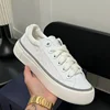 Suede Fashion Color Blocked Wear Resistant Sneakers Versatile Height Increasing Lace Up Couple Comfortable Casual Shoes 1