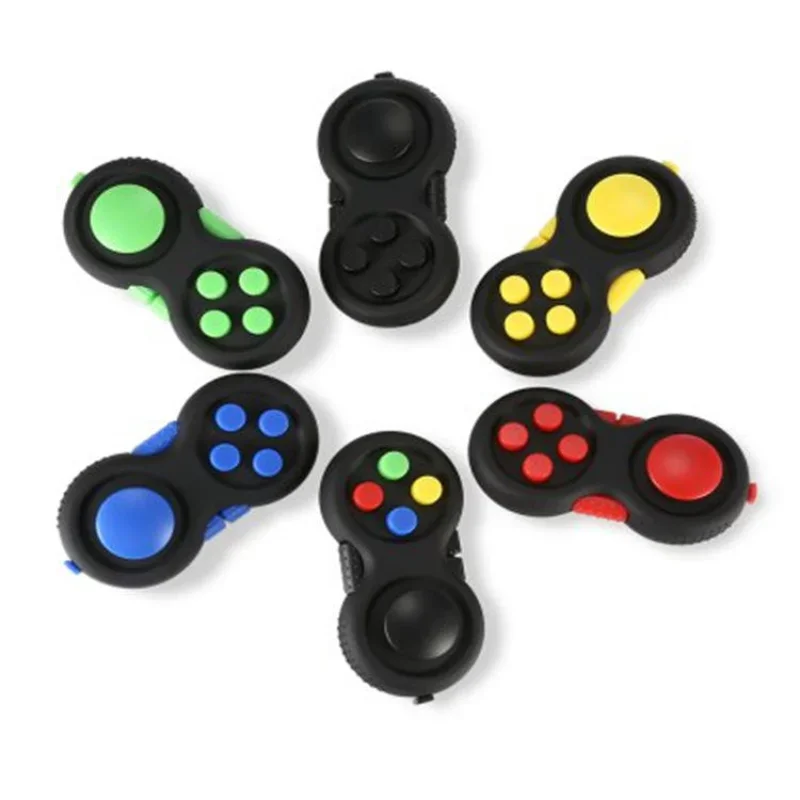 8 Fidget Functions Controller Pad Game Focus Fidget Toy with Premium Quality Pad Cube Relieves Stress and Anxiety Toy