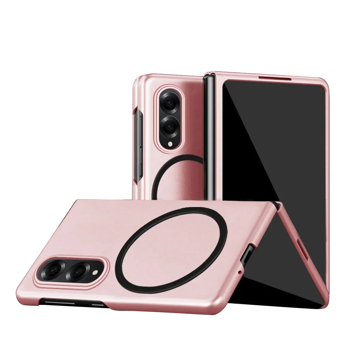 Ultra Thin Skin Feel Magnetic Phone Case with Magsafe Compatibility and Wireless Charging Capability