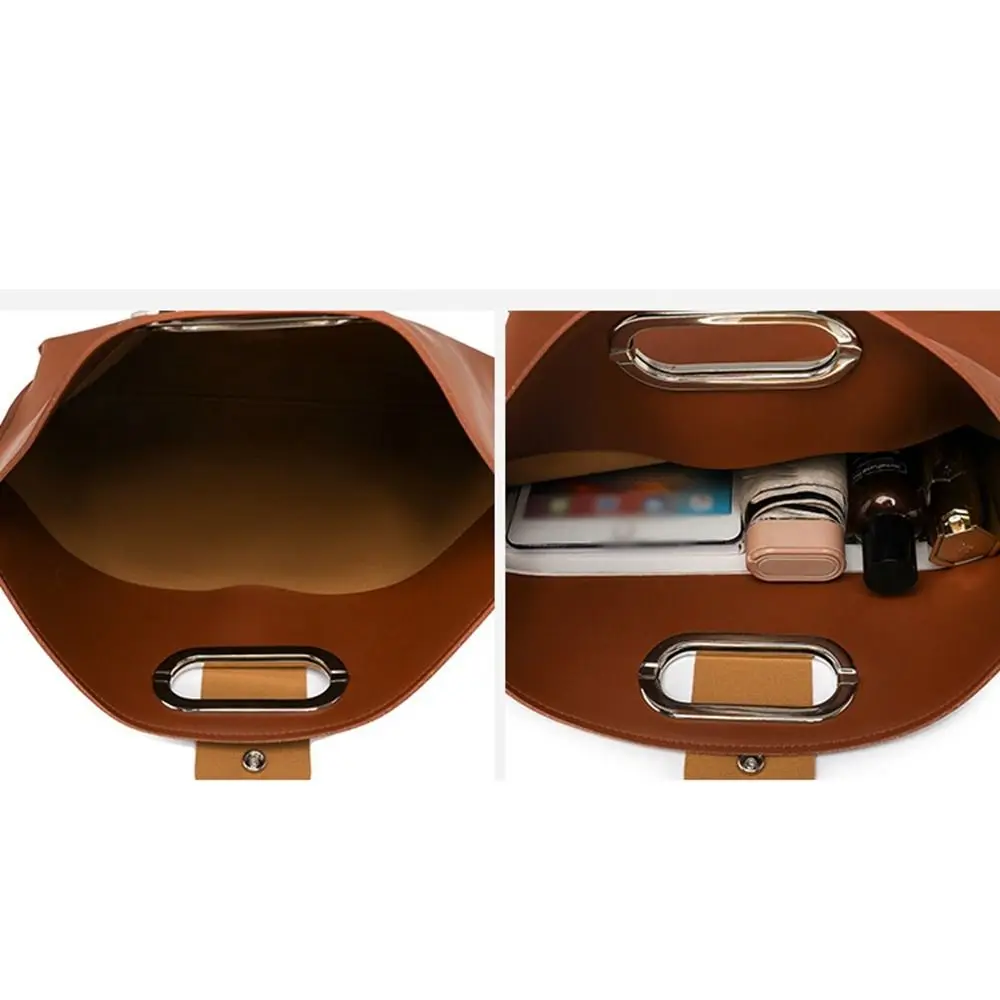 Borsa Casual in PU per Documenti da Ufficio, Grande Capacità, Tinta Unita, Borsa per Computer, Borsa a Mano, Borsa per Laptop, Borsa Portadocumenti da Viaggio - immagine 6