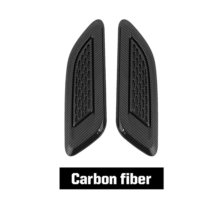 2PCS Auto Außen Haube Air Vent Outlet Flügel Trim Für Land Rover Discovery 4 5 Range Rover Evoque Entdeckung Freelander – Detail 9