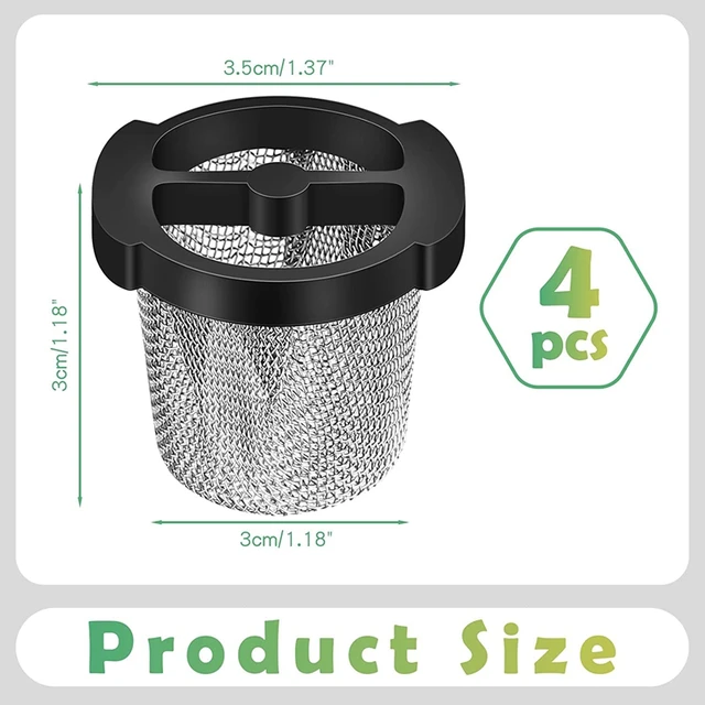 4 Darab Szűrő Képernyő-Medence Tisztító Alkatrészek Fekete Csere A Zodiac Polaris-Hoz 6-504-00 280 380 360 180 165 65 - Image 6