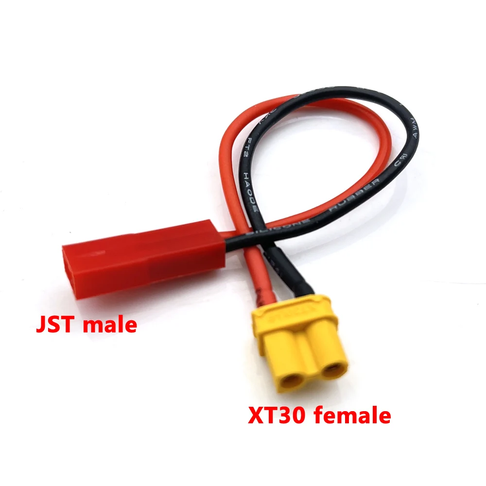 JST male XT30 female