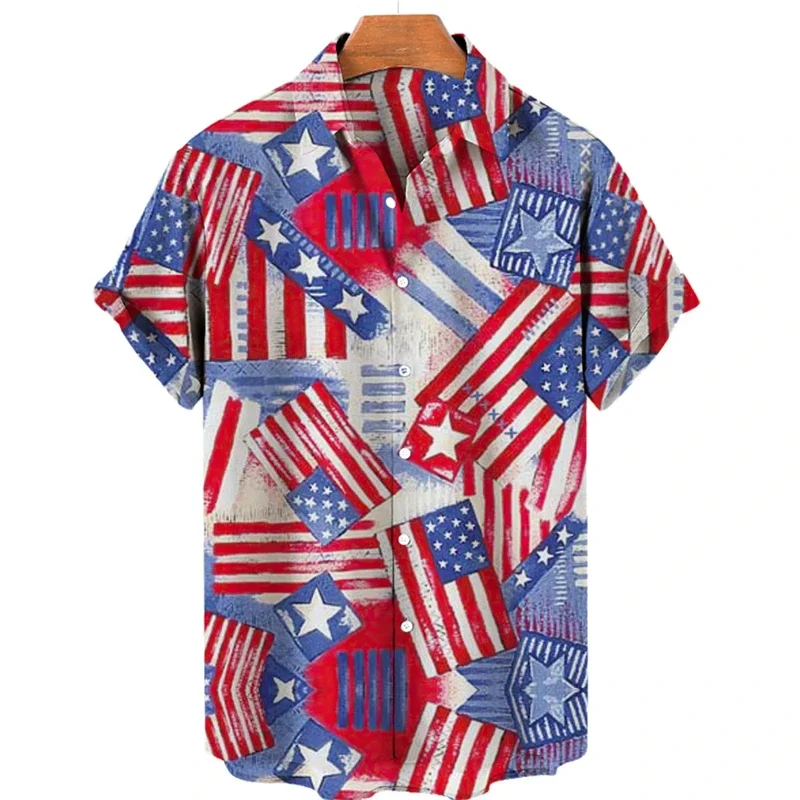 Camisas con estampado 3D de banderas de países para hombres, ropa de moda, blusas gráficas de nación simples, ropa de calle, blusas de vacaciones de manga corta para hombres
