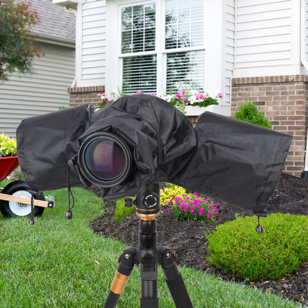 Waterproof Black Rain and Dust Protector Cover