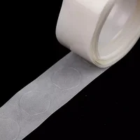100 Dots No Trace Transparent Plastic Wick Fixed DIY Candles Material Movable Fixed Point of Plastic Card Wax Base Holder Stand 4