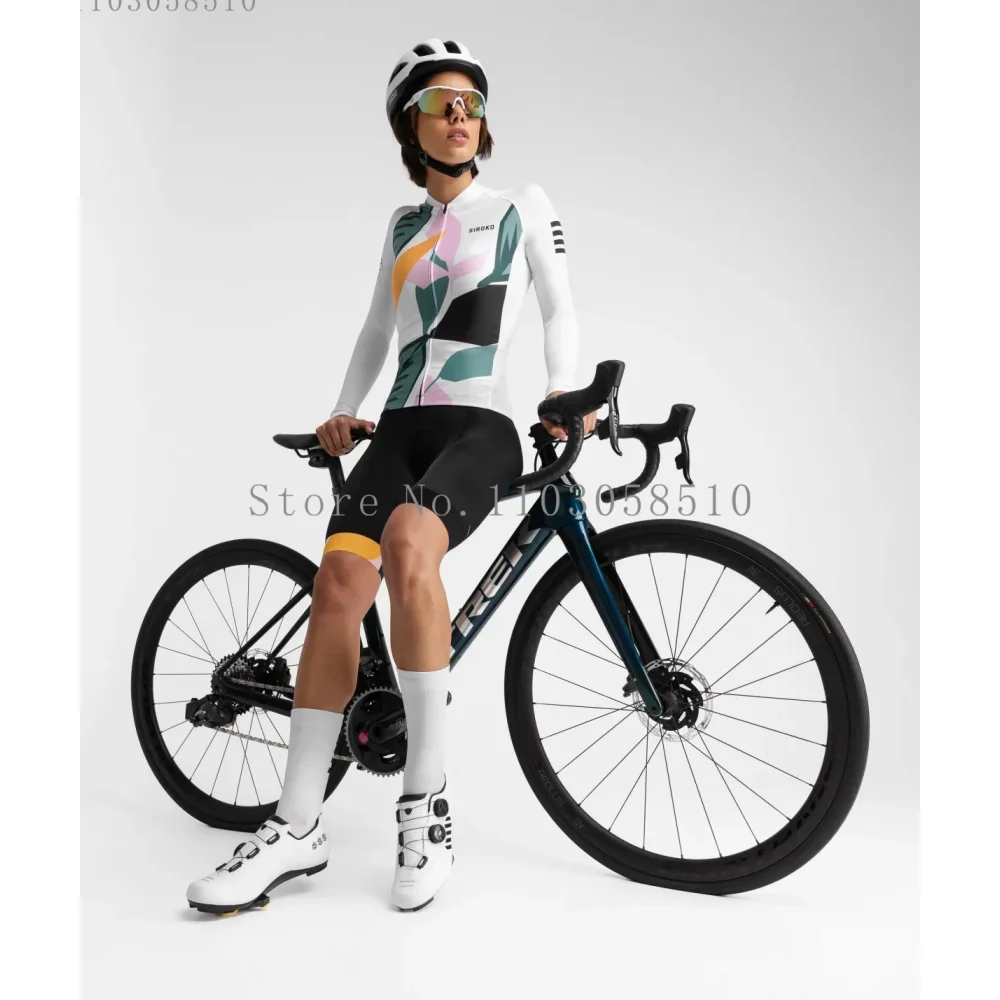 siroko Cycling Jersey Team Women Cycling Set Racing Bicycle Clothing Suit Breathable Mountain Bike Clothes siroko mtb pro Sets 4