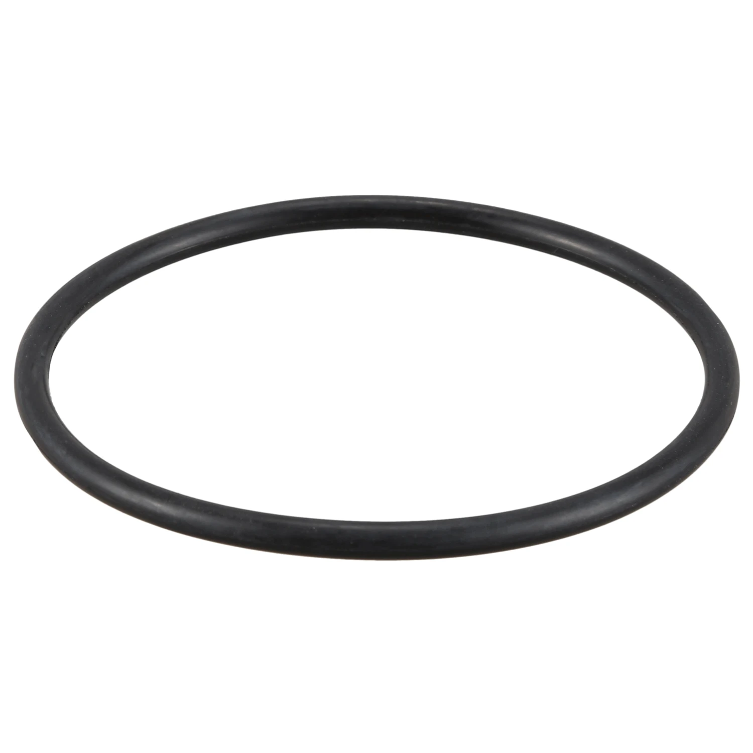 5 PCS 80 mm External Dia 4 mm Thick Filter Rubber O-Ring Seal Black