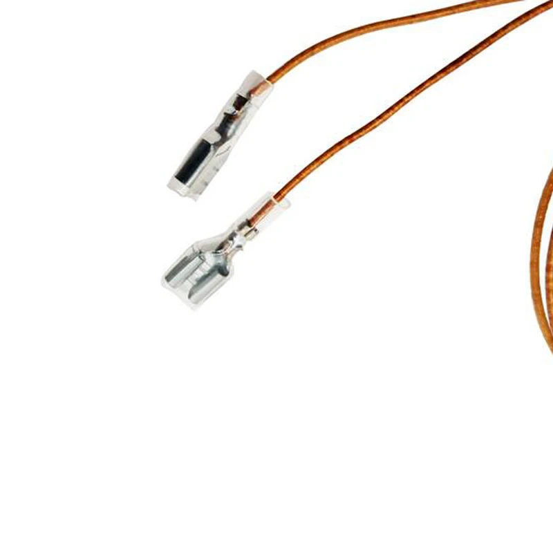 Gas Stove Accessories Gas Fryer Cooktop Spilt Temperature Sensor Control Wire Copper Tube Type Pilot Oven Grill Thermocouple with 6.3mm Flat Terminal