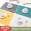 40cmTableware Mat Food Grade Silicone Waterproof Mat Non Slip Heat Resistant Desktop Protection Mat Multi Purpose MatWashableMat 5