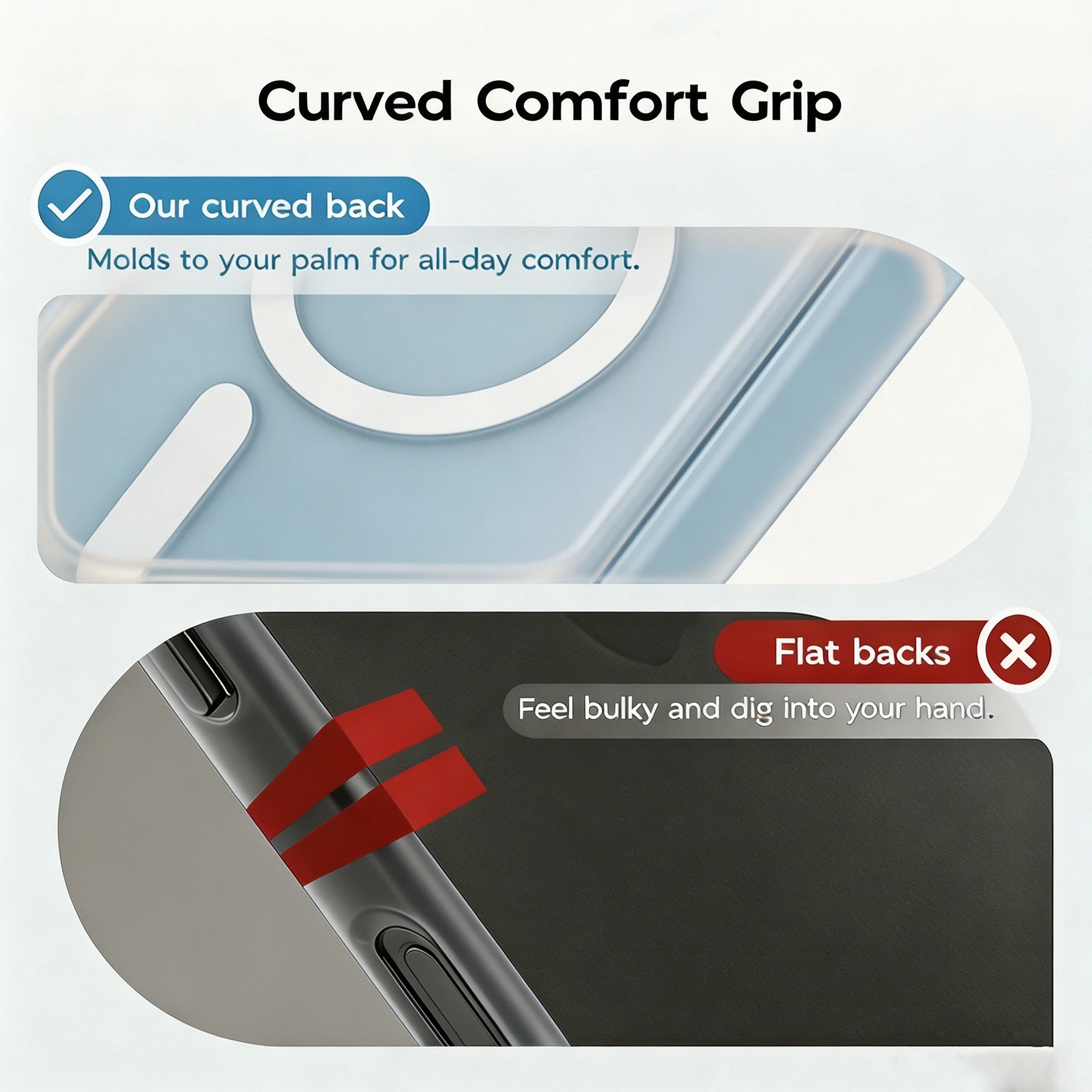 MagSafe-Compatible Magnetic Shockproof Silicone Case with Integrated Camera Cover