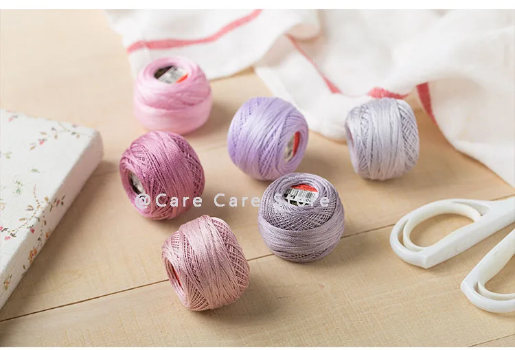 Description Picture 6 of item1 Coil Original Embroidery Threads Dmc Embroidery Yarn Diy Knitting Crochet String Line Dmc Mouline Thread