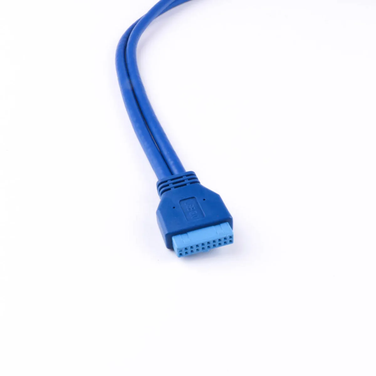 USB 3.0 Dual Port Female Screw Mount Panel Type to Motherboard 20 Pin