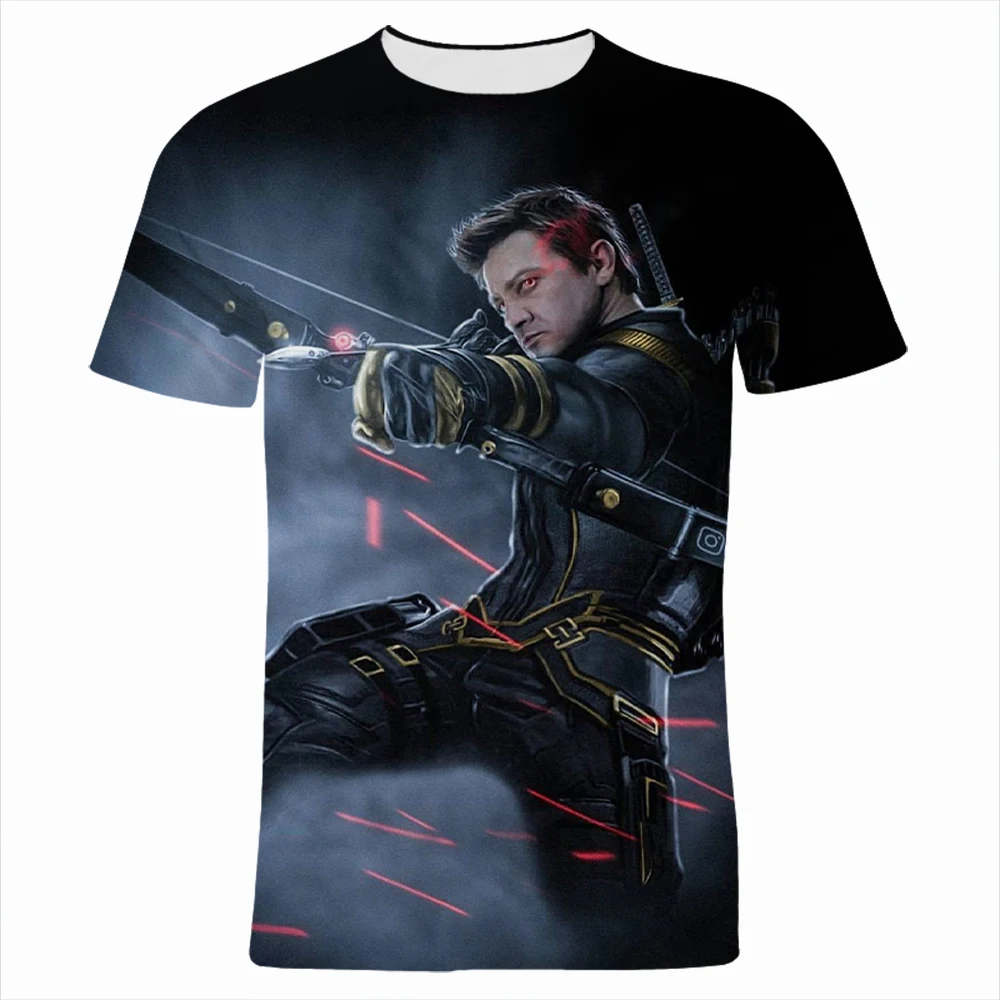 Рисунок 3 - Лидер продаж, мужские футболки с 3D принтом Hawkeye