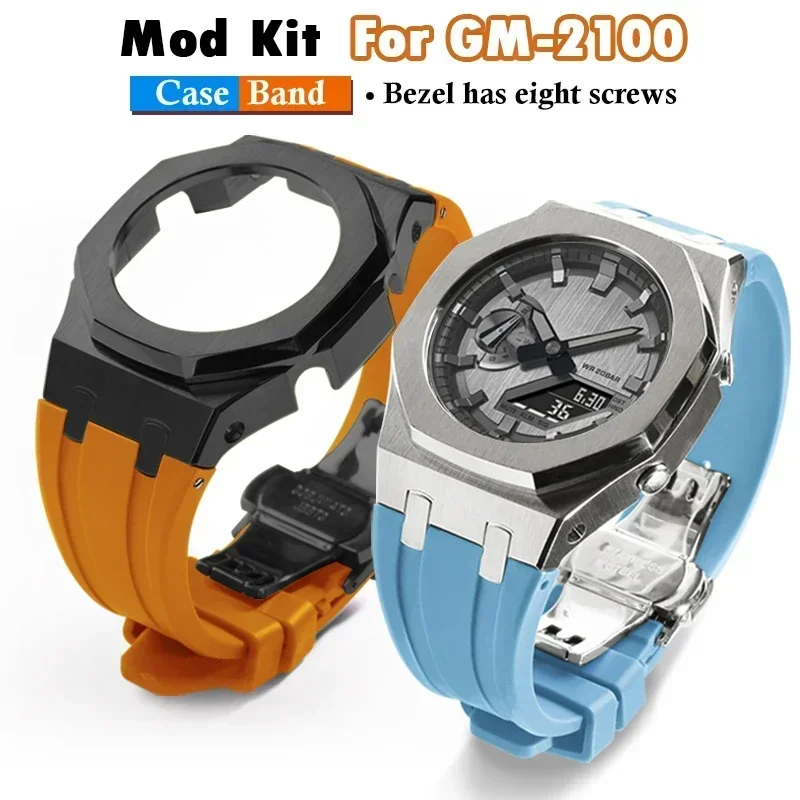 Gen4 Refit Mod Kit For Casioak GM2100 Watch Stainless Steel Band