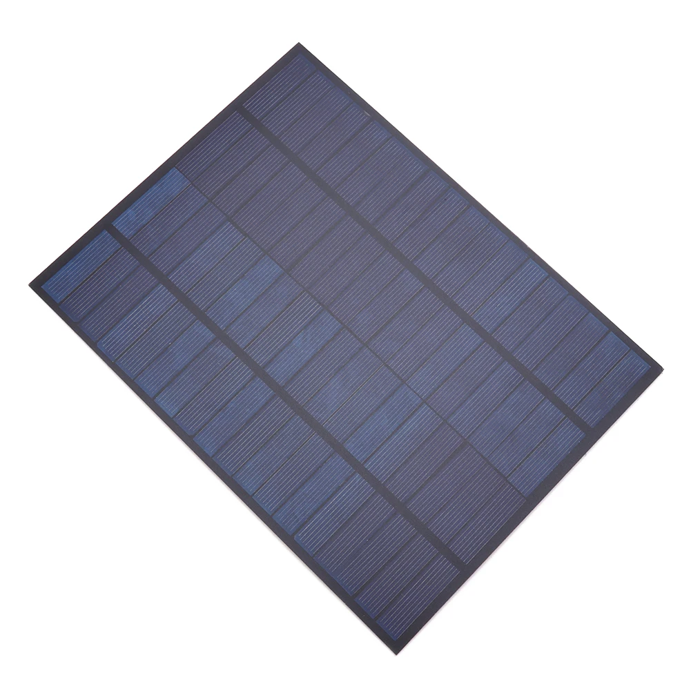 5W 18V Solar Panel Multi-functional Convenient Practical A Level Polycrystalline Silicon Solar Charger for 12V Battery Mini Sola