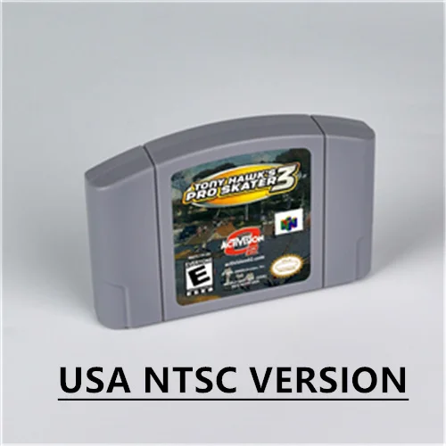 Tony Hawk's Pro Skater for 64 Bit Game Cartridge USA Version