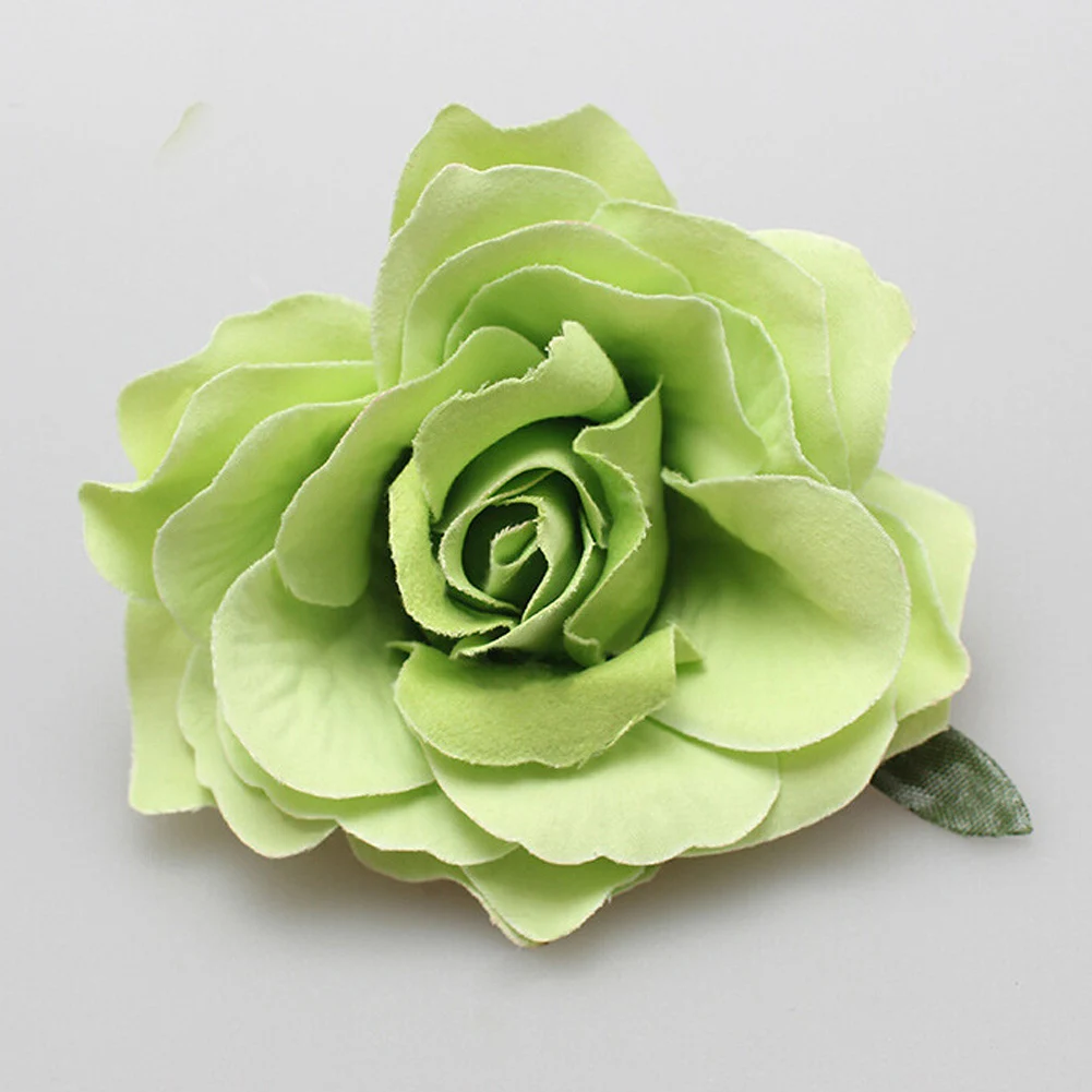 Elegant Red Rose Hair Clips - Valentine's Day & Beach Party Accessories