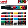 1pcs Japan UNI POSCA Marker PC-17K Graffiti Painting POP Poster Advertising Pen 15mm Water Based Big Head Pen Art Supplies 1