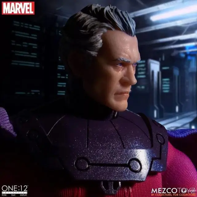 Mezco Toyz One:12 X-Men マグニートー 通常.Ver Mezco Toyz Marvel X-Men White Magneto One:12 Action Figure 6