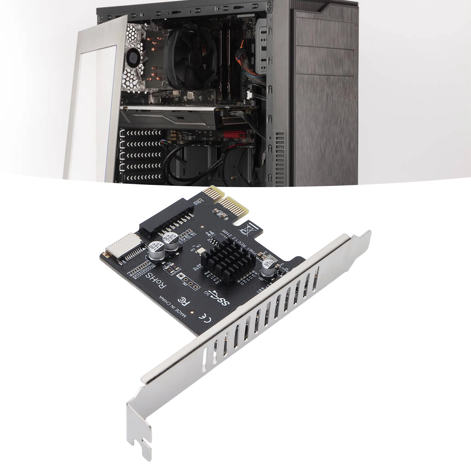 ũž  ī, PCIE to USB 3.1, Ʈ ϵ ũ Ȯ ī, ǻ ׼