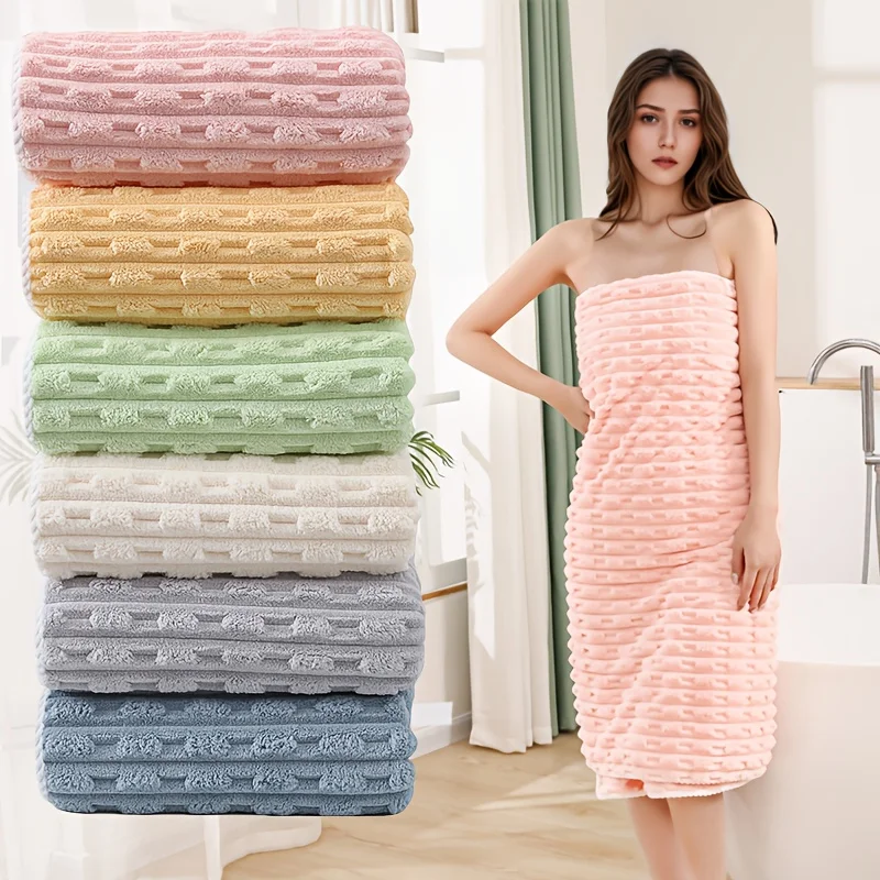 Waffle Weave Bath Towel Set 3