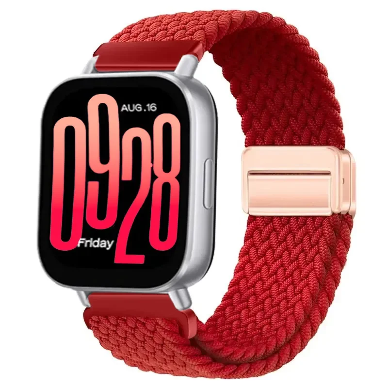 Nylon Loop Magnetic Braided Strap - Comfortable Wristband Bracelet