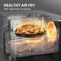 Microwave Oven Air Fryer Combo, Inverter, Convection, Broil, Speedy Combi, Even Defrost, Humidity Sensor, Mut 2