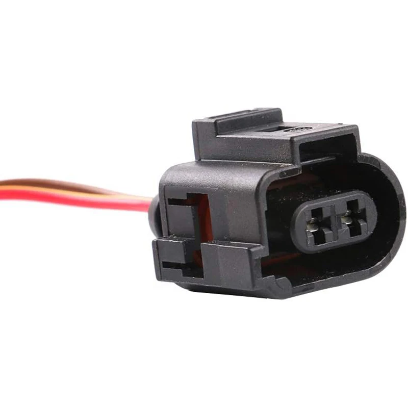 2 Pin Waterproof Connector Wiring Harness Horn Plug Rear Hand Auto Sensor CAR Connector 1J0973722A 1717692