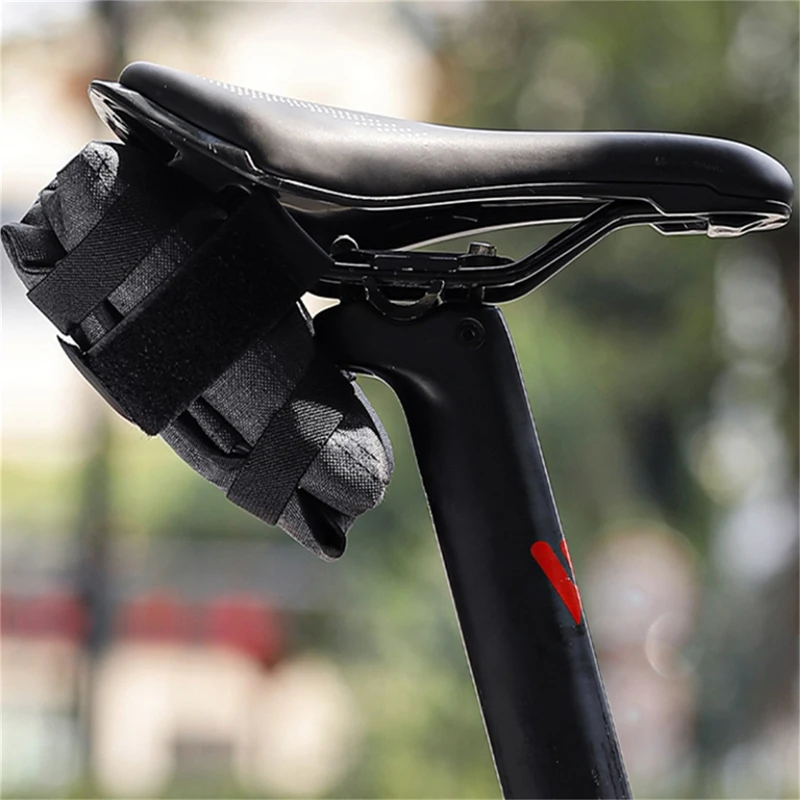LightweightBikeSeatpostStorageBagBicycleMiniFoldingSaddleBag