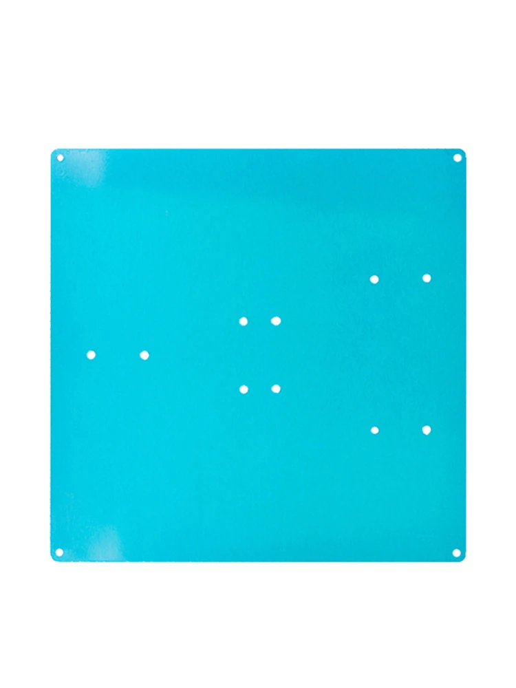 3D Printer Hot Bed Base Plate 214 220 MK2b Support Platform Aluminum Plate Customized i3 Hole Pitch 209mm Accessories