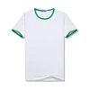 Polyester Tees Summer Raglan Short Sleeve Round Neck Tops for Adult Kids Sublimation Blank White T-shirt Family Matching Outfits 4