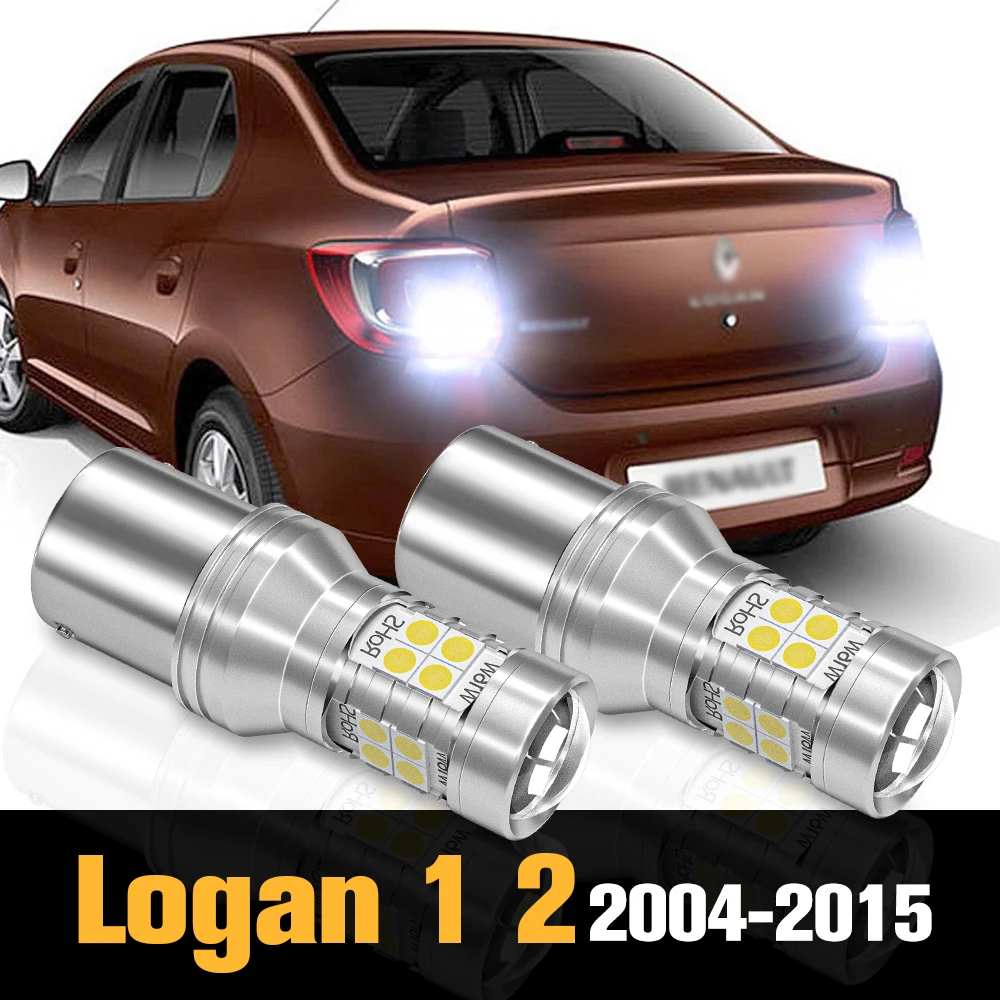 

2x Canbus LED Reverse Light Backup Lamp Accessories For Renault Logan 1 2 2004-2015 2005 2006 2007 2008 2009 2010 2011 2012 2013